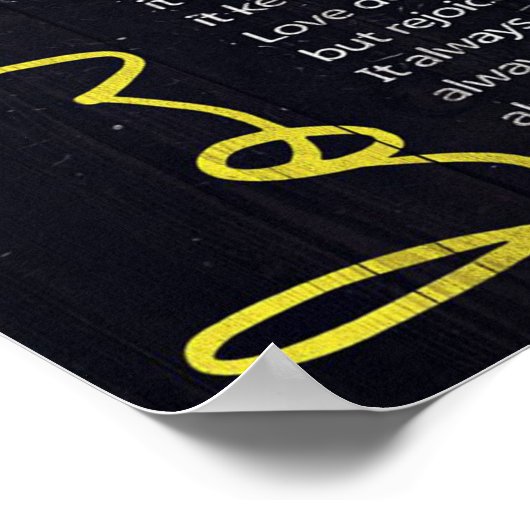 Op mijn man | Funny Quottes to Husband Gift Poster (Hoek)