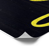 Op mijn man | Funny Quottes to Husband Gift Poster (Hoek)