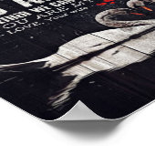 Op mijn Man Gift, persoonlijke cadeau aan mijn man Poster (Hoek)