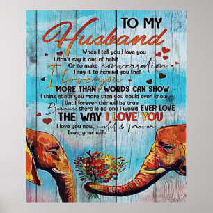Op mijn man   House Decoration Gift Poster