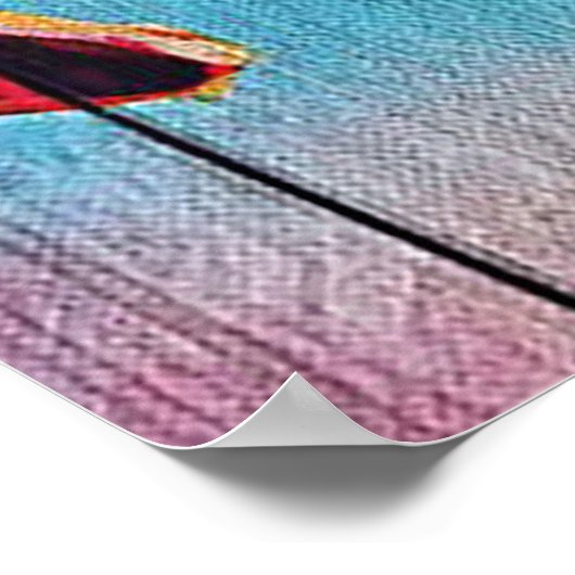 Op mijn man | House Decoration Gift Poster (Hoek)