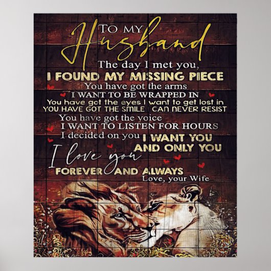 Op mijn man | House Decoration Gift Poster (Voorkant)