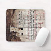 Op mijn man | Lovely Husband Gift Muismat (Met muis)