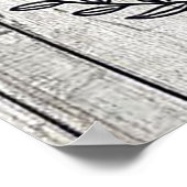 Op mijn man | Lovely Husband Gift Poster (Hoek)