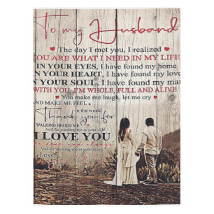 Op mijn man Lovely Husband Gift Tafelkleed