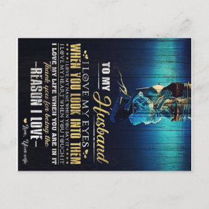 Op mijn man   Offertes over de liefdessituatie van Aankondigingskaart