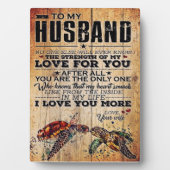 Op mijn man | Offertes over de liefdessituatie van Fotoplaat (voorkant)