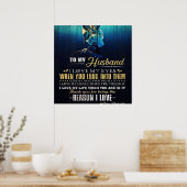 Op mijn man | Offertes over de liefdessituatie van Poster (Keuken)