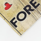 Op mijn man | Perfect cadeau voor de man Fleece Deken (Hoek)