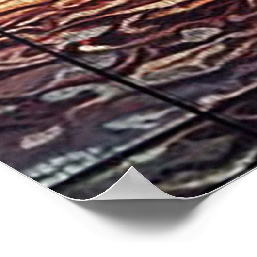 Op mijn man | Perfect cadeau voor de man Poster (Hoek)