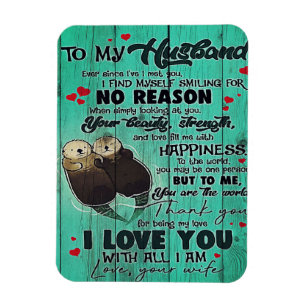 Op mijn man Startdecor Cadeau voor Man Magneet