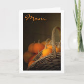 OP MIJN MOMENT BIJ THANKSGIVING=GRATEFUL VOOR U FEESTDAGEN KAART (Voorkant)