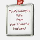 OP MIJN NAUWSTE VROUW VAN DANKFUL HUSBAND ORNAMENT (Links)