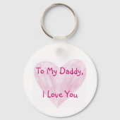 Op mijn papa sleutelhanger (Voorkant)