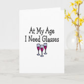 Op Mijn Tijd I de Glazen van de Behoefte Kaart (Gele Bloem)