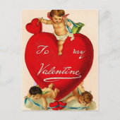 Op mijn Valentijn Feestdagenkaart (Voorkant)