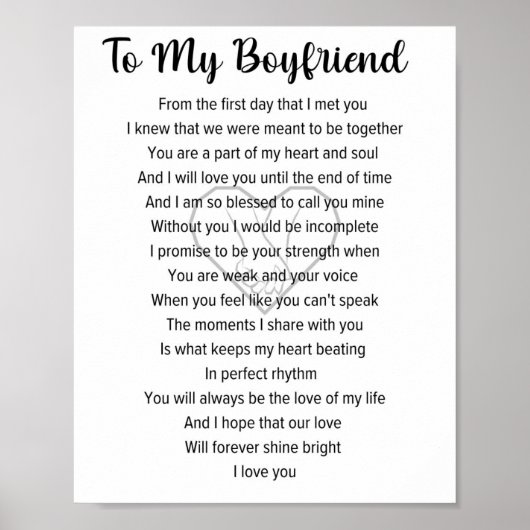 Op mijn vriend poster (Voorkant)