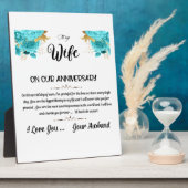 Op mijn vrouw fotoplaat (Zijkant)