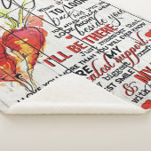 Op mijn vrouw |Vakantiedagen | Brief voor mijn vro Sherpa Deken (3/4)