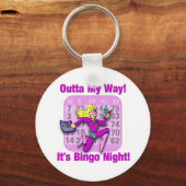 Op mijn weg! Bingo Night Sleutelhanger (Voorkant)