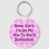 Op mijn weg Button Sleutelhanger (Voorkant)