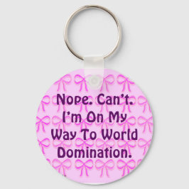 Op mijn weg Button Sleutelhanger