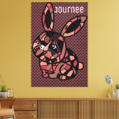 Op mijn weg canvasafdruk canvas afdruk (Insitu (Woonkamer))