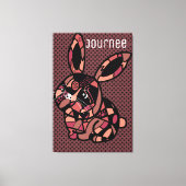 Op mijn weg canvasafdruk canvas afdruk (Voorkant)