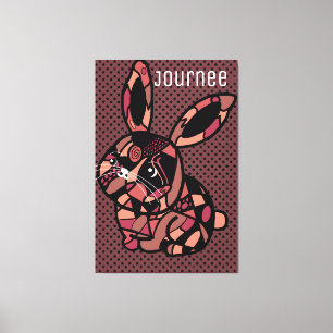 Op mijn weg canvasafdruk canvas afdruk