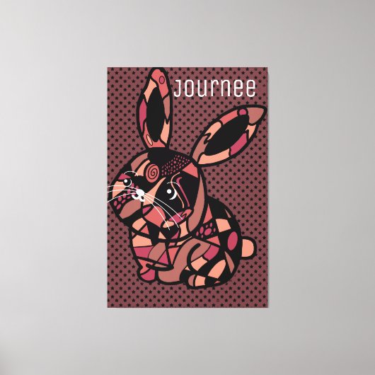 Op mijn weg canvasafdruk canvas afdruk (Voorkant)