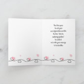 Op mijn Wife (Husband) Valentijnsdag Card Feestdagen Kaart (Binnen)