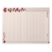 Op mijn zoete notitieblok (Voorkant)