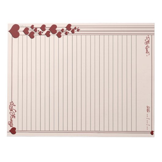 Op mijn zoete notitieblok (Voorkant)