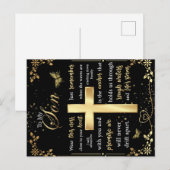 Op mijn zoon Gift, Butterfly Lover, Floral Son Let Aankondigingskaart (Voorkant / Achterkant)