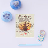 Op mijn zoon | Lovely Letter to Hem | Flyer (Enkel)