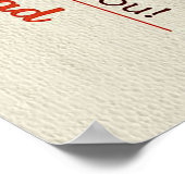 Op mijn zoon | Lovely Letter to Hem | Poster (Hoek)