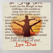 Op mijn zoon | Lovely Letter to Hem | Poster (Voorkant)