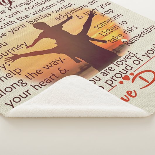 Op mijn zoon | Lovely Letter to Hem | Sherpa Deken (3/4)