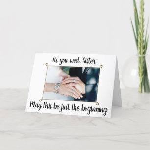 OP MIJN ZUS OP HAAR *** WEDDAG *** KAART