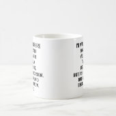 Op mijn zuster Coffee Mok, Funny Sister Gift. Koffiemok (Center)