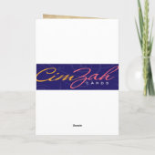 Op mijn zuster Kaart van 1920. (Achterkant)