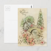 Op Moederdag Briefkaart (Voorkant / Achterkant)