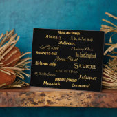 op naam van Jezus... Fotoplaat (Zijkant)