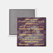 op naam van Jezus... Magneet (Voorkant / Achterkant)