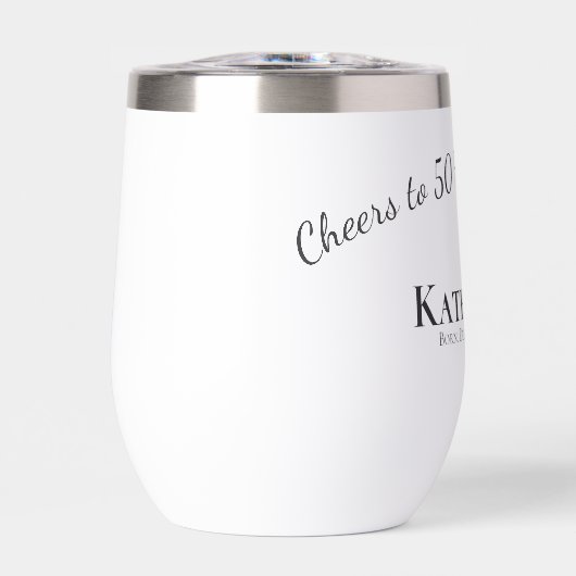 Op naar 50 fantastische jaren! verjaardagscadeau (Voorkant)