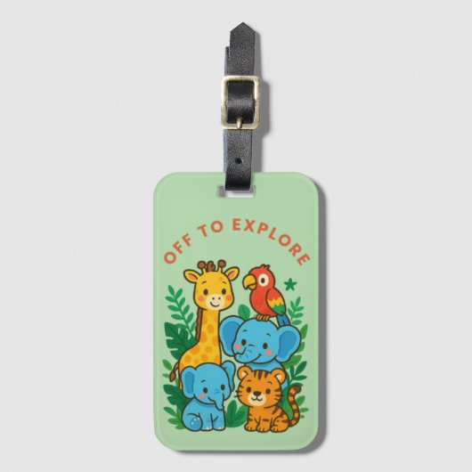 Op naar Bagagelabel verkennen (Voorkant (verticaal))