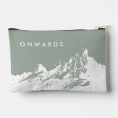 Op naar bergillustratie Bord Olijf Etui (Achterkant)