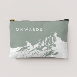 Op naar bergillustratie Bord Olijf Etui