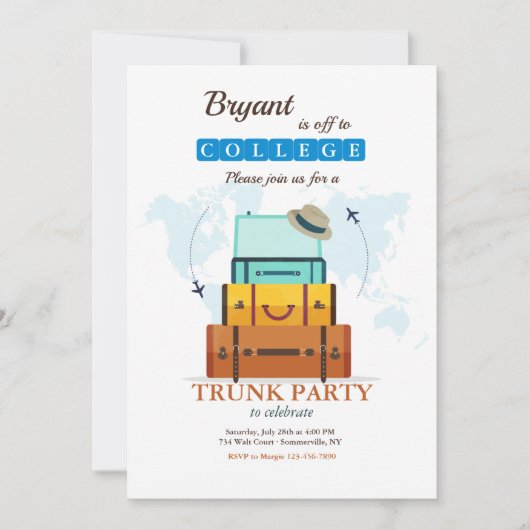 Op naar College Mannelijk Kaart (Voorkant)