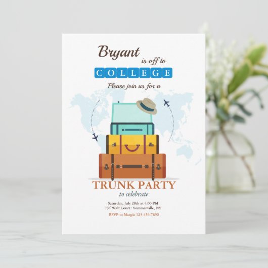 Op naar College Mannelijk Kaart (Staand voorkant)